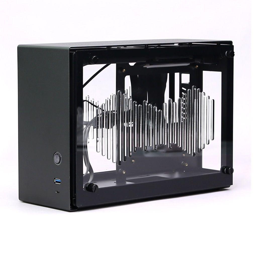 Caixa Mini-ITX ZALMAN M4 Mini-ITX M2 (Mini-ITX - SFX - Mini Tower - Cinzento) — miniatura 8