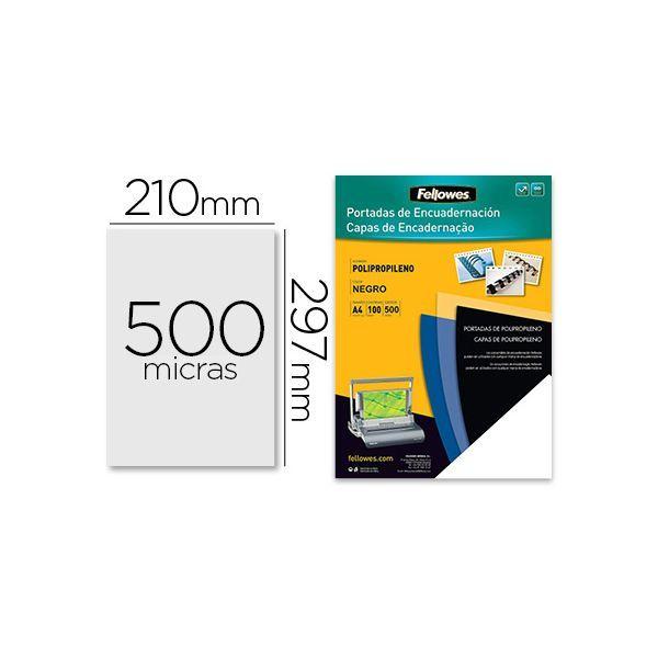 Capas de Encadernação FELLOWES 54772 (Preto) — miniatura 2