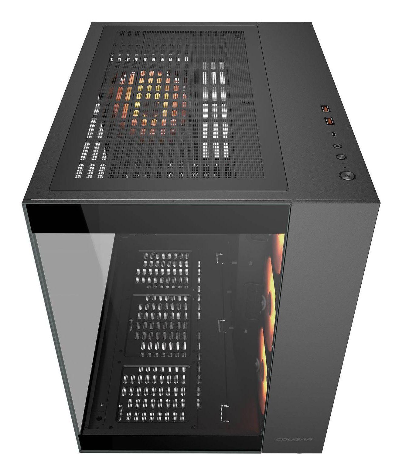 Caixa PC COUGAR FV150 ARGB (ATX, Micro ATX, Mini-ITX - Midi Tower - 180 mm - Preto) — miniatura 4