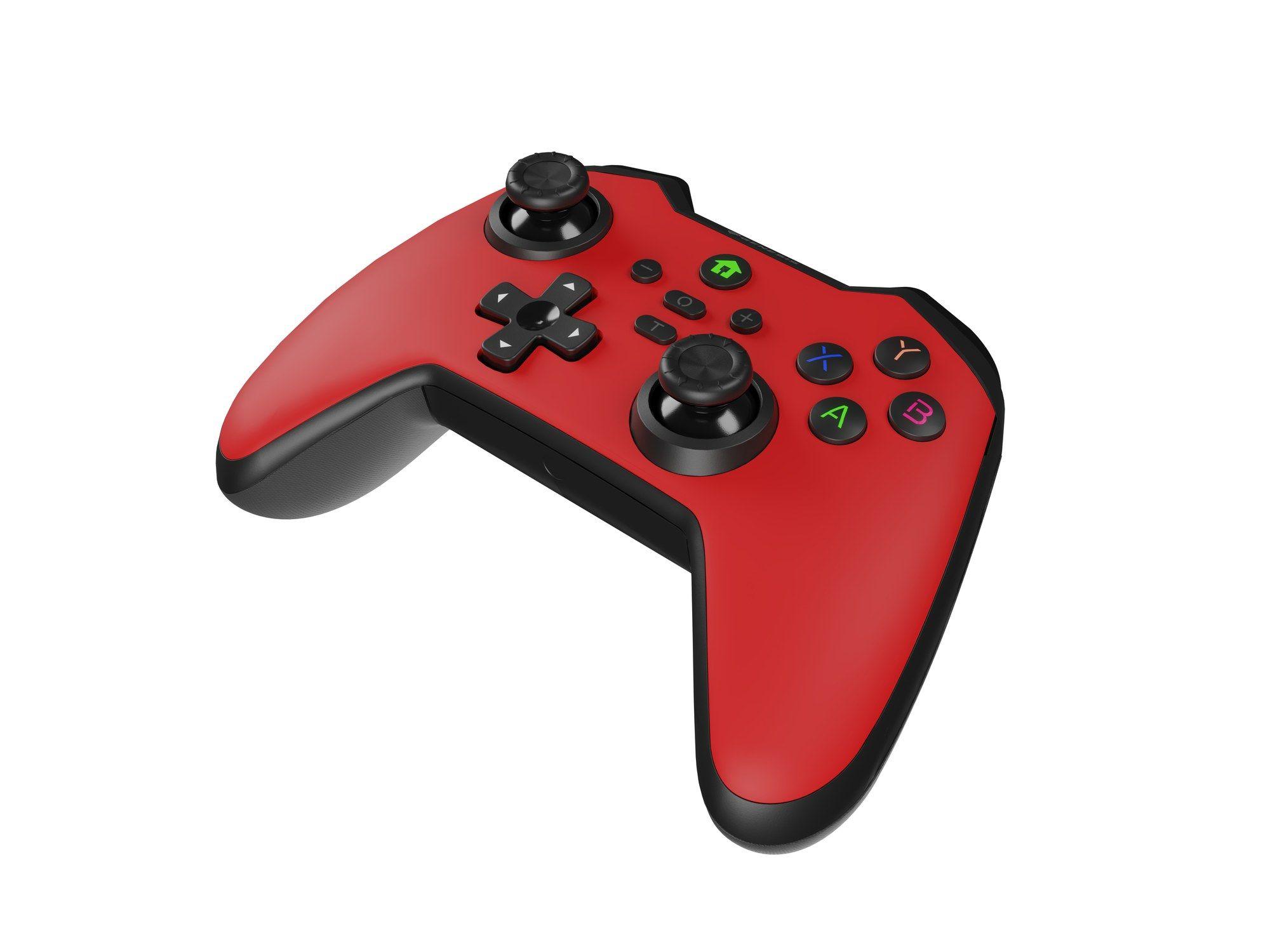 Comando Gaming GENESIS Mangan 400 (Nintendo Switch - Sem fios - Vermelho) — miniatura 3