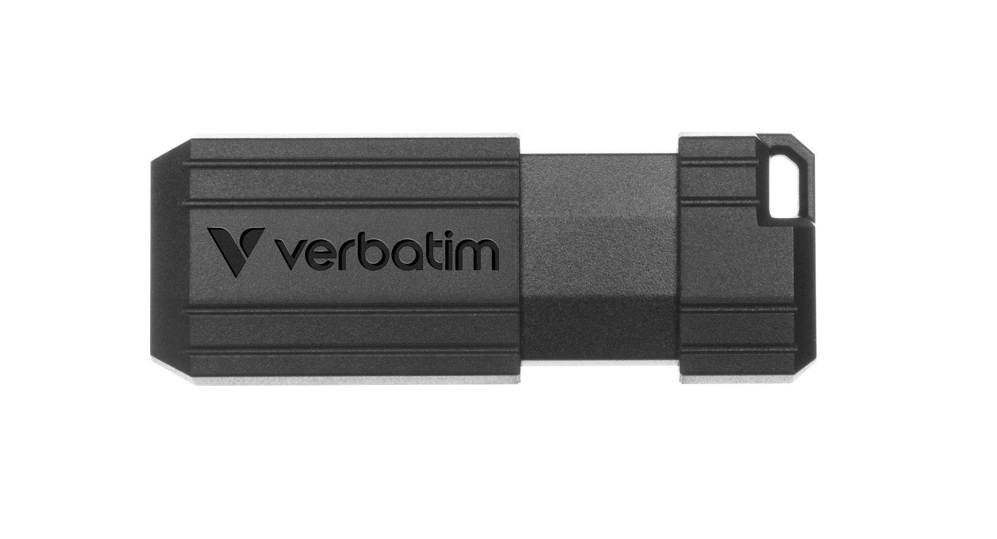 Pen USB VERBATIM Store'n'Go PinStripe 49062 (Deslizante - USB Type-A - 10 MB/s - Preto) — miniatura 6