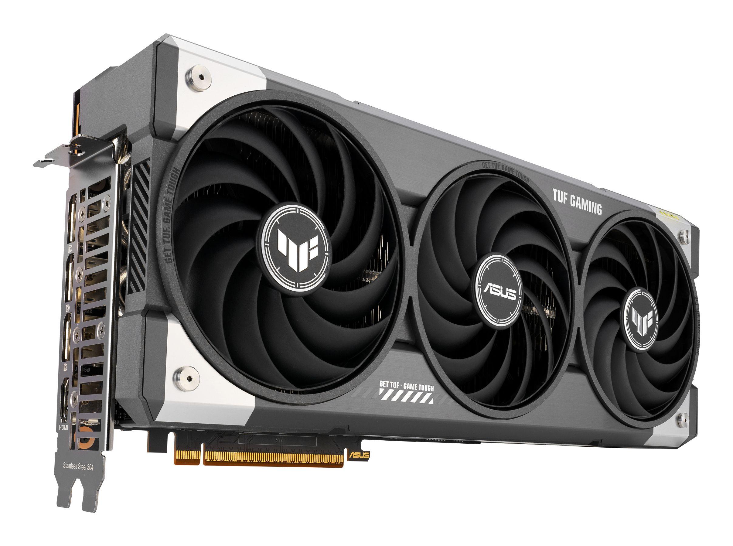 Placa Gráfica ASUS TUF Gaming Radeon RX 9070 XT OC (Radeon RX 9070 XT - 20 Gbit/s - 16 GB - Preto e Prateado), miniatura 6