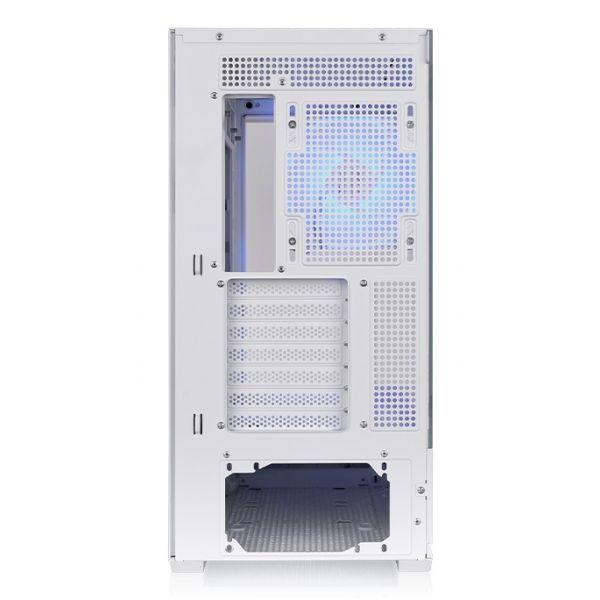 Caixa PC THERMALTAKE View 370 TG ARGB Snow (ATX, PS2 - 2.5" - SPCC, vidro temperado - Branco) — miniatura 4