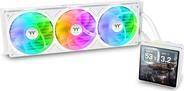 Sistema de Arrefecimento Líquido THERMALTAKE TH360 V3 Ultra ARGB Sync AIO Snow Edition (12 cm - 2500 RPM - Vermelho, verde e azul - Branco)