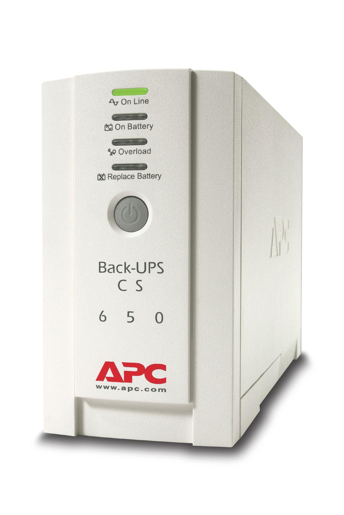 Sistema de Alimentação Ininterrupta APC Back-UPS BK650EI (Cabo USB - IEC C14 - Bege)