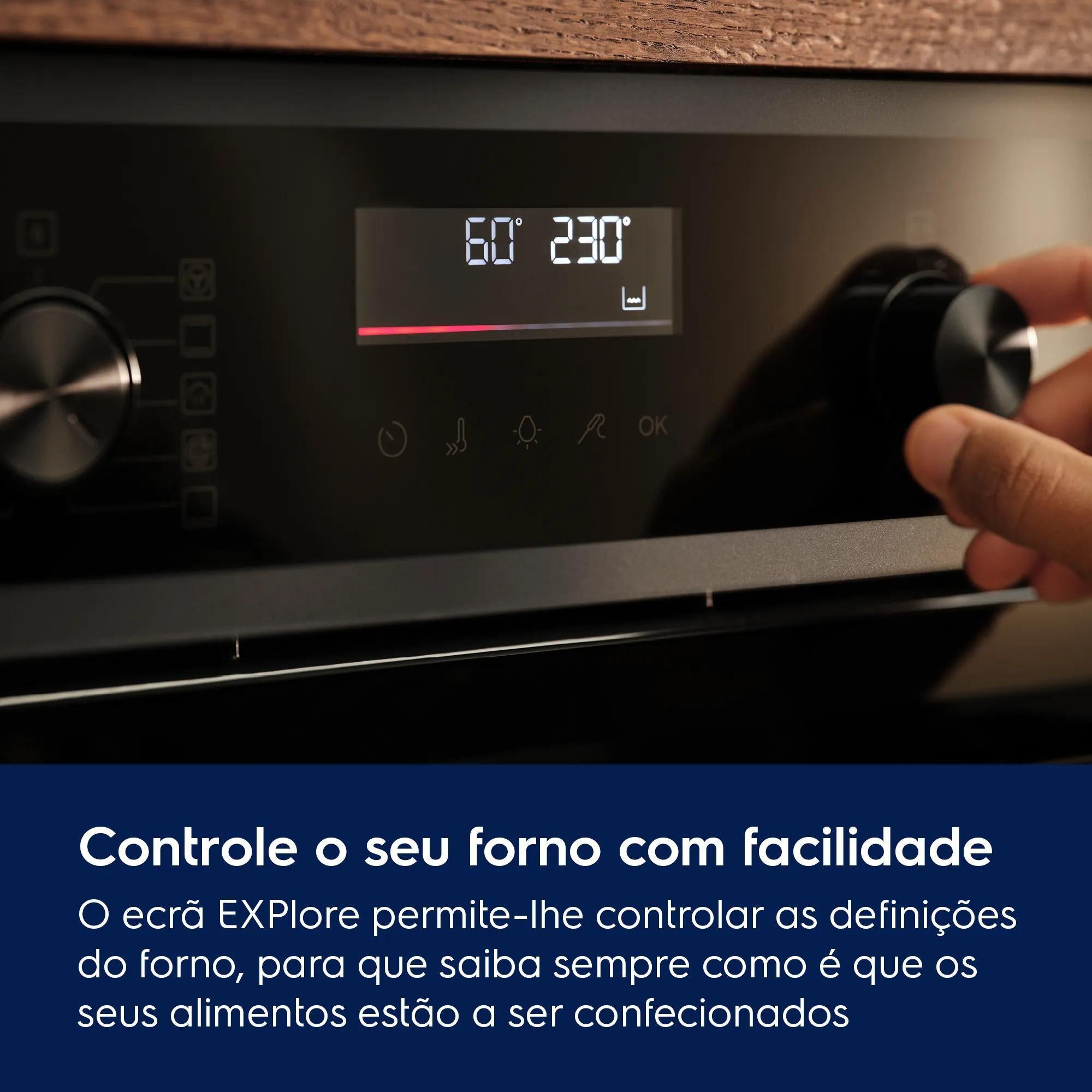 Forno de Encastre ELECTROLUX EOF6P46VX0 (Forno elétrico - 72 l - Pirolítico - Inox), miniatura 9