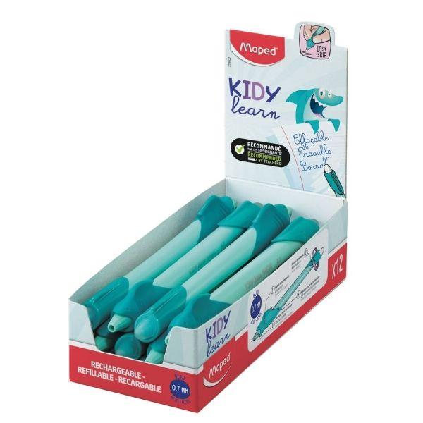 Esferográfica Apagável MAPED Kidy Learn Magic Shark (Turquesa)