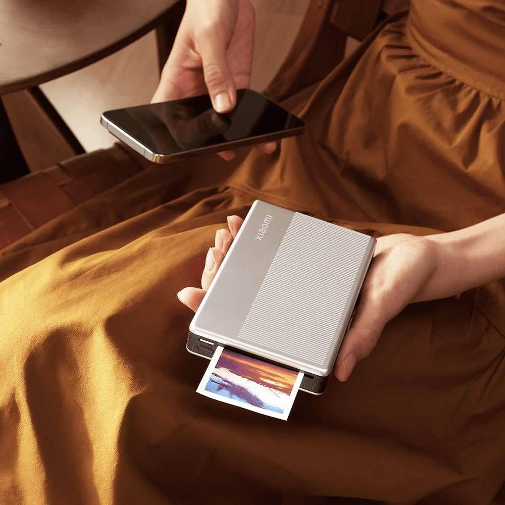 Impressora Fotográfica Portátil XIAOMI Portable Photo Printer 1S (Bluetooth BLE 5.2 - Branco), miniatura 6