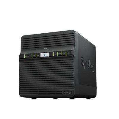 NAS SYNOLOGY DiskStation DS423 (2.5,3.5 " - SATA - DiskStation Manager - Preto)