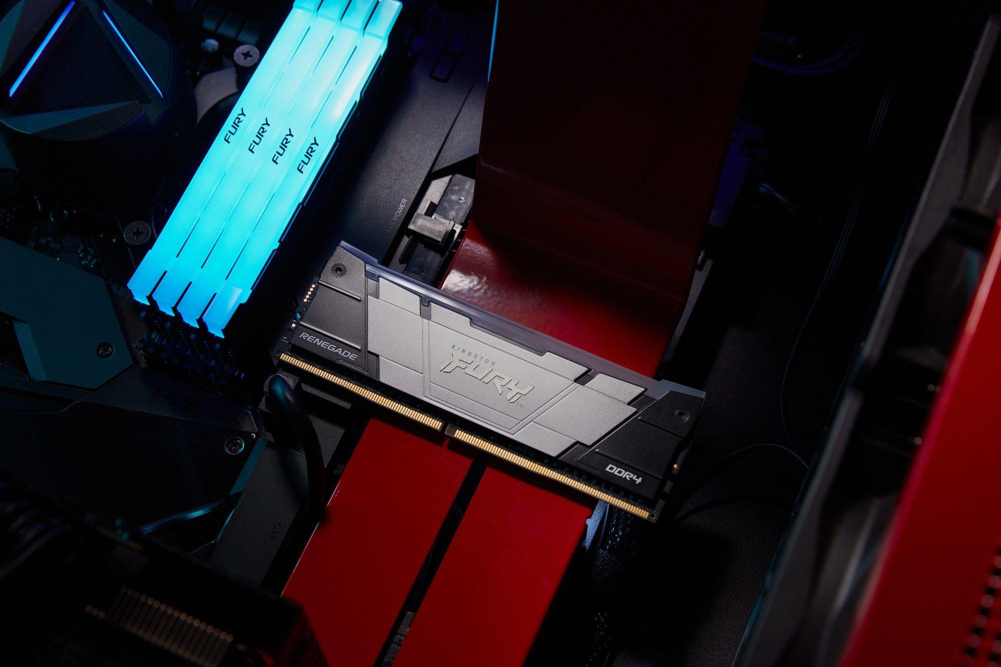 Memória RAM KINGSTON FURY Renegade RGB KF440C19RB2A/8 (4000 MHz - 8 GB - DIMM), miniatura 10