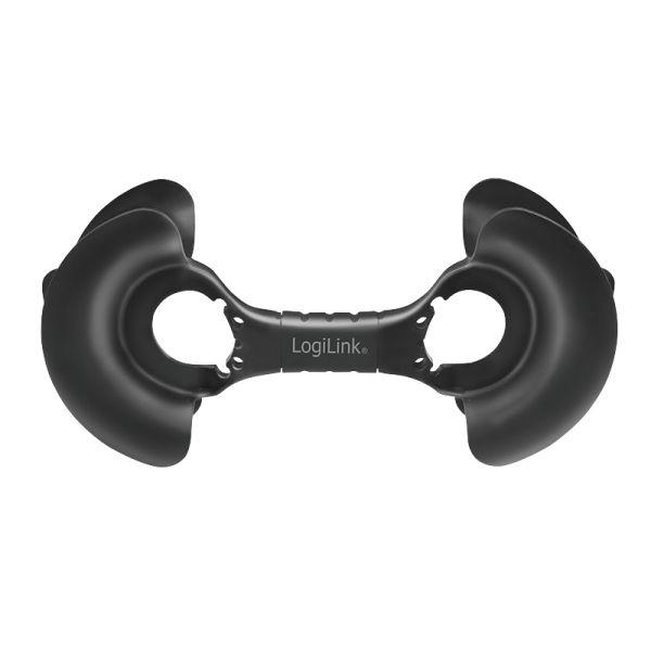 Enrolador de Cabos LOGILINK KAB0068 (Polipropileno - Preto), miniatura 3