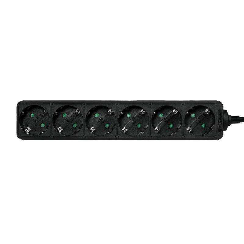 Régua de Tomadas LOGILINK LPS238B (1,5 m - Preto), miniatura 2