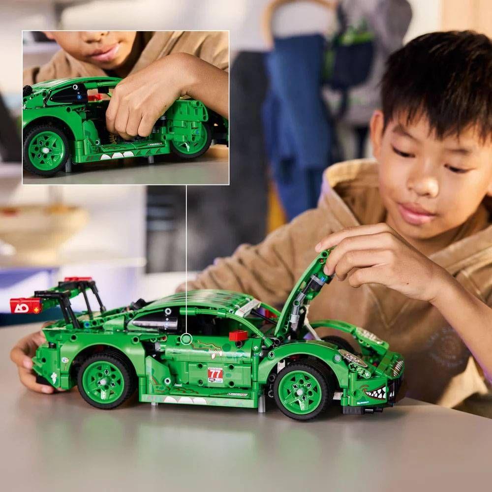 LEGO 42224 Technic Carro Porsche 911 GT3 R REXY AO Racing (11+ anos - 1313 peças) — miniatura 4