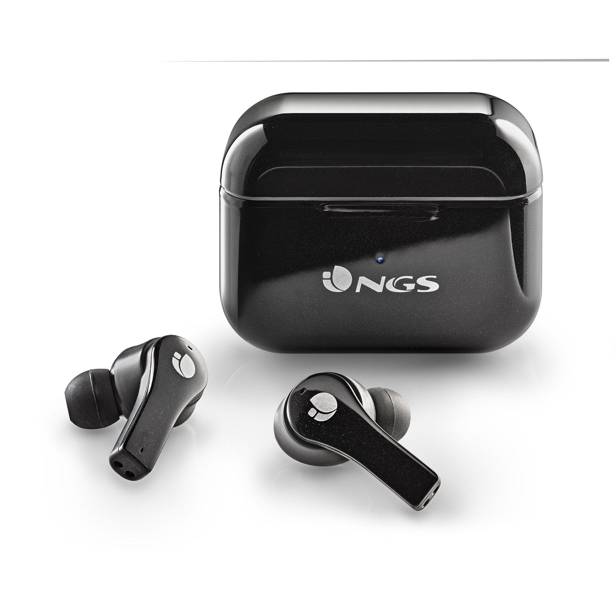 Auscultadores NGS Artica Bloom (Binaural - Sem fios - Intra-aural - Preto), miniatura 2