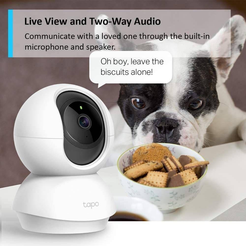 Câmara de Segurança TP-LINK Tapo TC70 (Interior - 1080p - H.264 - Branco) — miniatura 4
