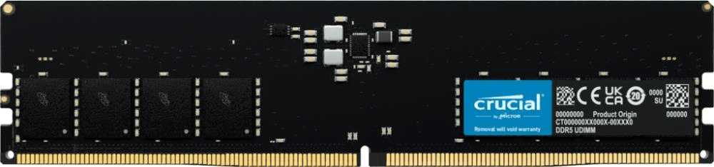 Memória RAM CRUCIAL CT32G48C40U5 (4800 MHz - 32 GB - DIMM)