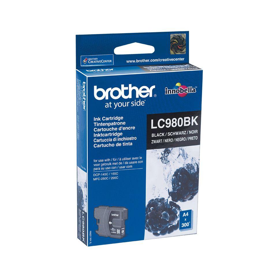 Tinteiro BROTHER LC980BK (300 páginas - Preto) — miniatura 2