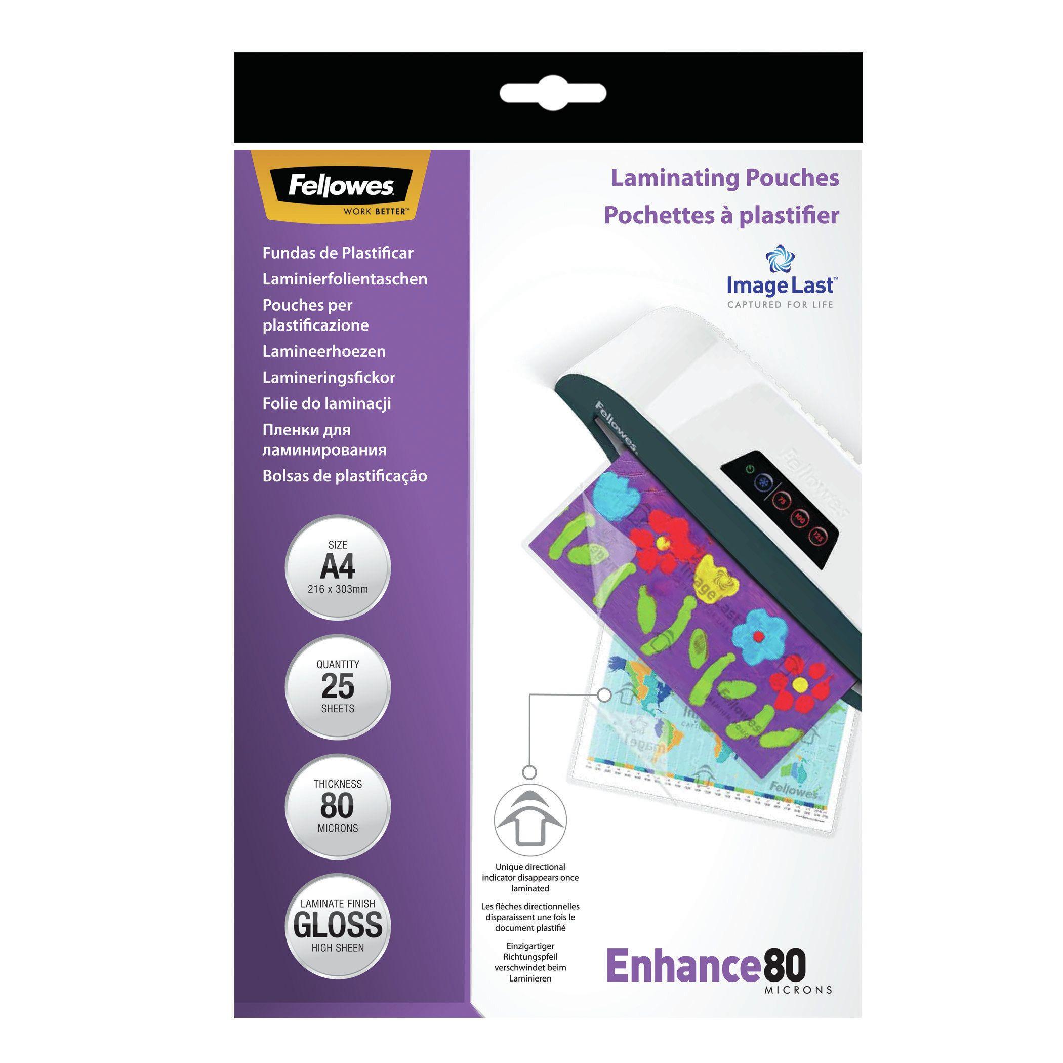 Bolsas de Plastificação FELLOWES 5396205 (Plástico - Transparente) — miniatura 2