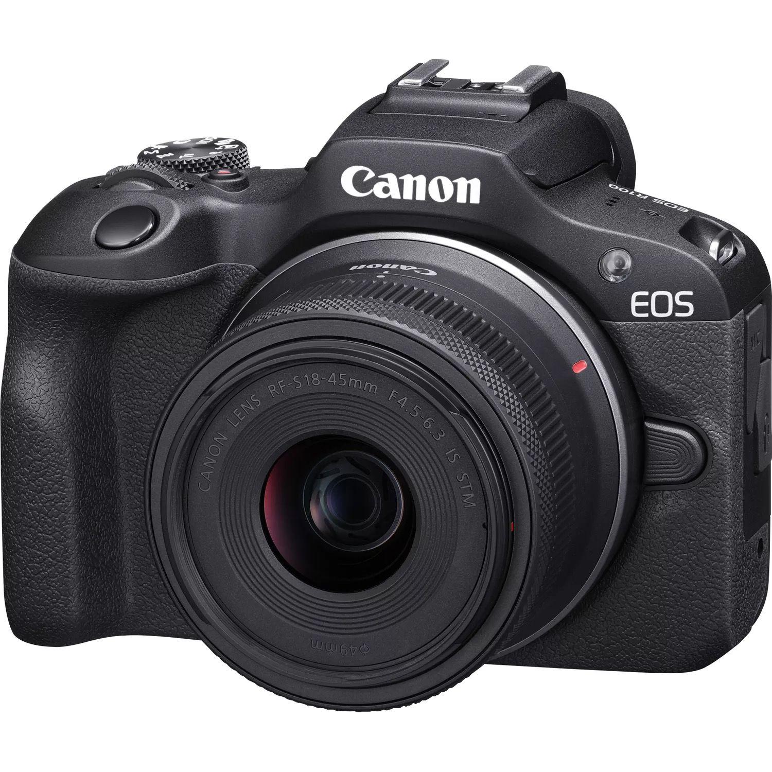 Máquina Fotográfica Mirrorless CANON EOS R100 (1040000 dot - Preto), miniatura 4