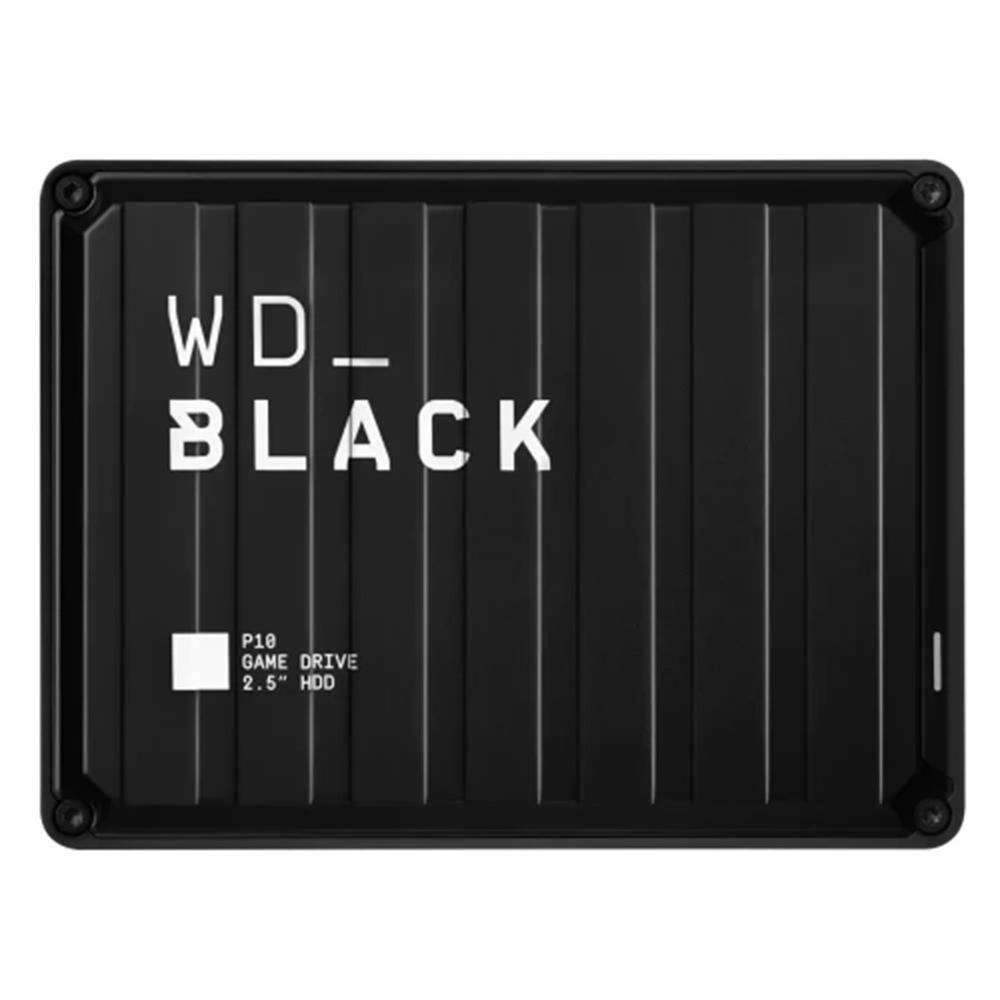 Disco Rígido Externo WESTERN DIGITAL WD_BLACK P10 Game Drive (2 TB - 2,5 polegadas - USB 3.2 - Preto)