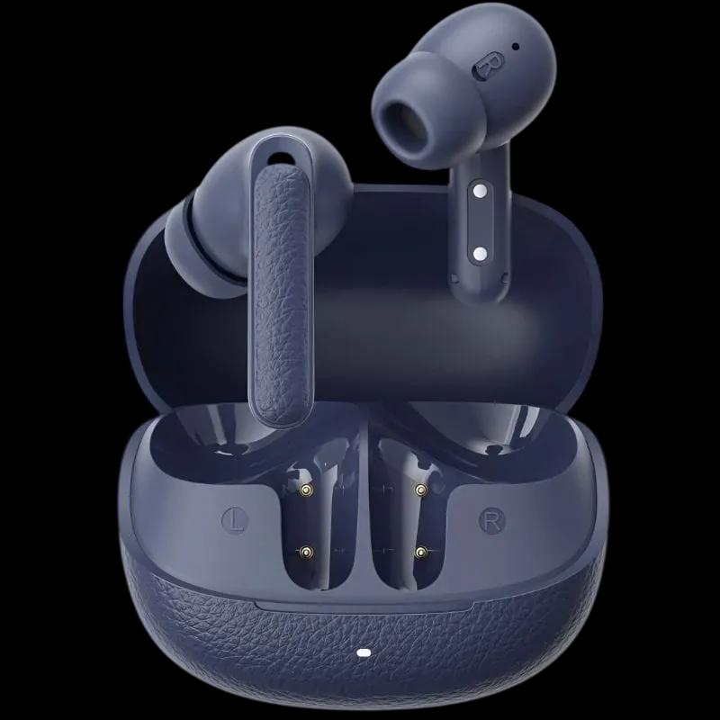 Auriculares QCY Buds HT15 (Bluetooth 5.4 - ANC adaptativo, quatro modos - Azul)