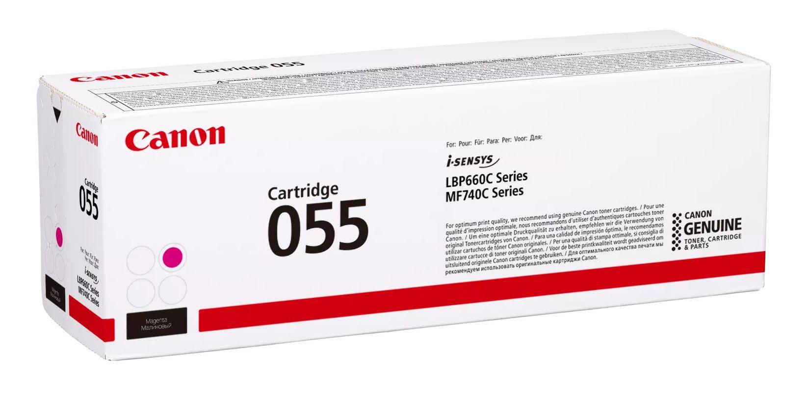 Toner Original CANON 055 (2100 páginas - Magenta), miniatura 4