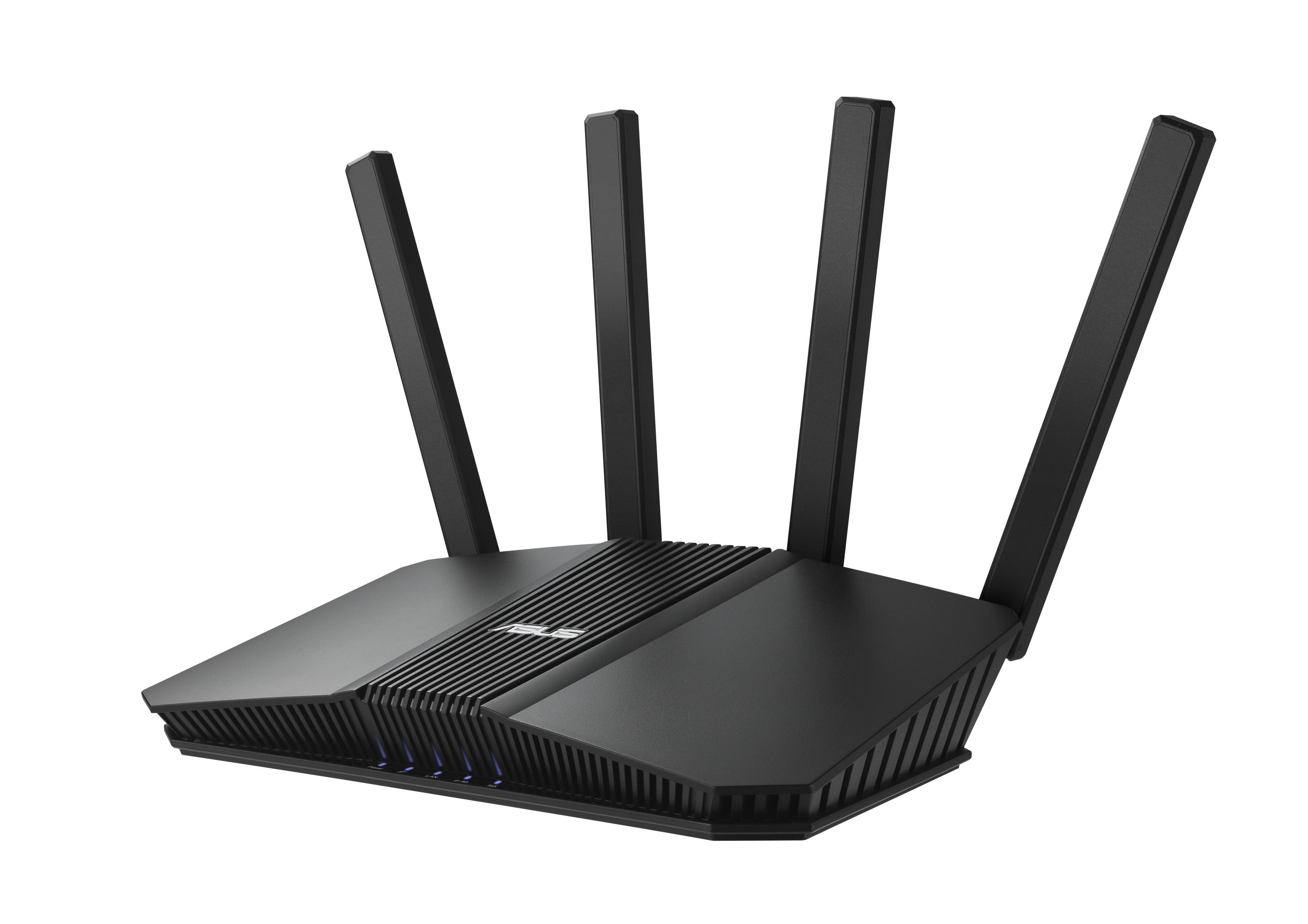 Router ASUS RT-BE82U (Wi-Fi 7 - 6500 Mbit/s - Dual-band - Preto)