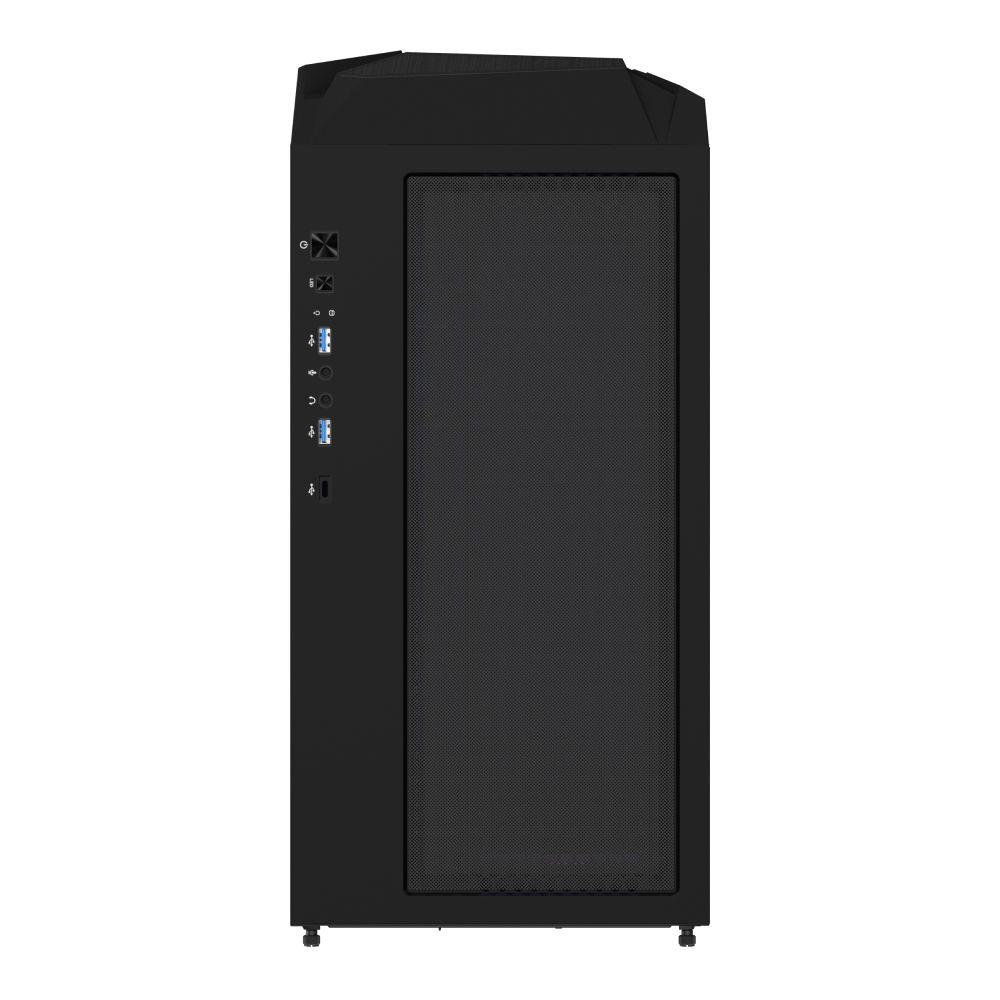 Caixa PC GIGABYTE C301 GLASS V2 (Midi Tower - Vidro, Plástico, Aço - Preto), miniatura 6