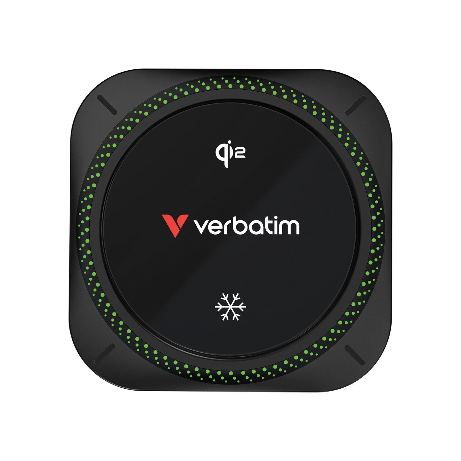 Carregador Sem Fios para Automóvel VERBATIM Charge 'n' Drive CND-01 (Smartphones Android e iOS - USB-C - Preto), miniatura 7