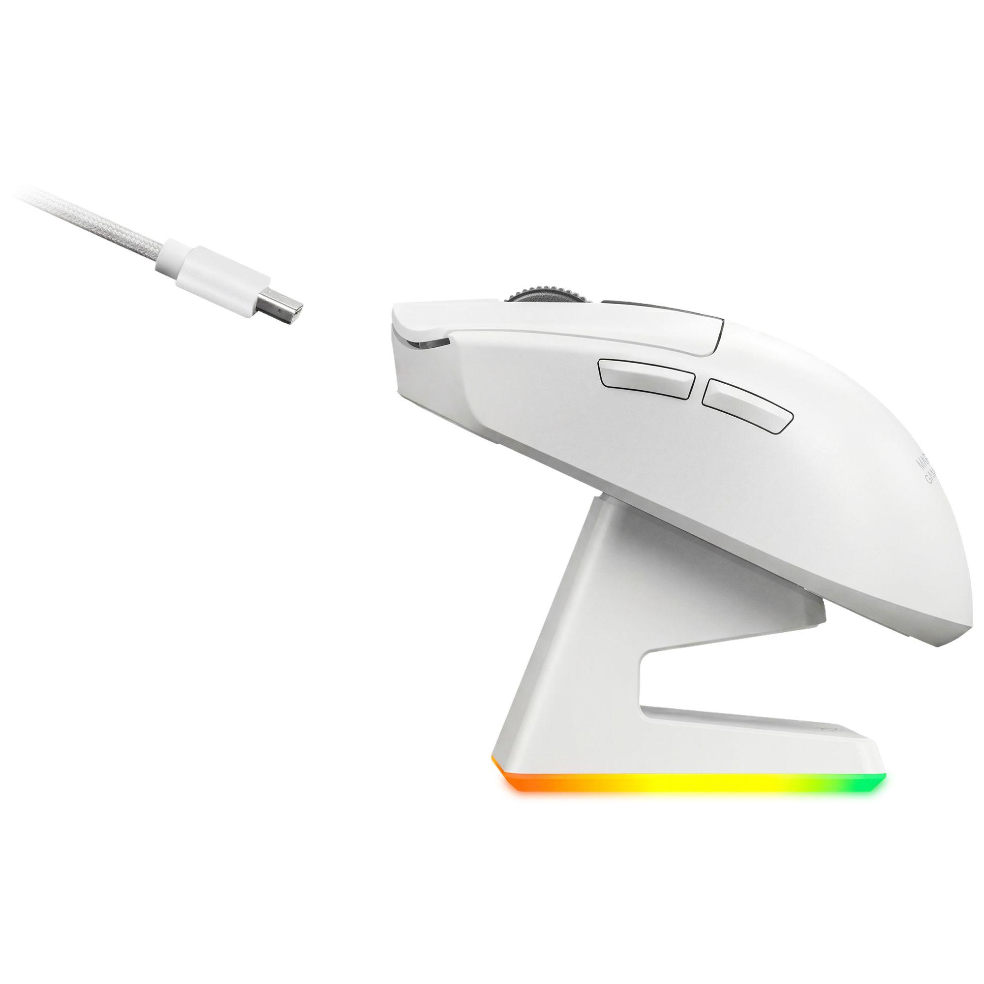 Rato Gaming Sem Fios MARS GAMING MMW-Elite (Mão direita - Branco), miniatura 11