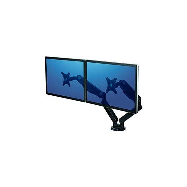 Suporte de Monitor Duplo FELLOWES Platinum Series 8042501 (até 40" - 8 kg por Monitor - Preto), miniatura 2