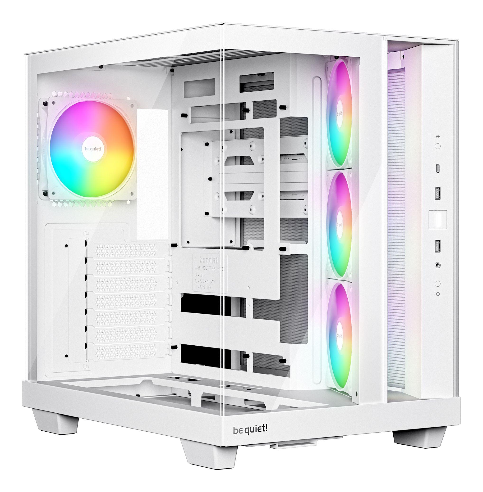 Caixa PC BE QUIET Light Base 500 LX (ATX, micro ATX, Mini-ITX - ATX, PS2 - Midi Tower - Branco)