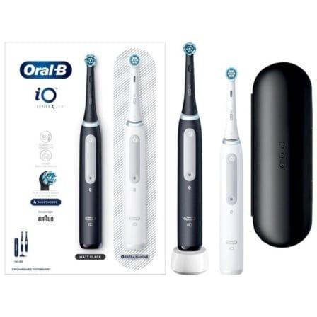Escova de Dentes Elétrica ORAL-B iO Series 4 Duo (Preto e Branco)