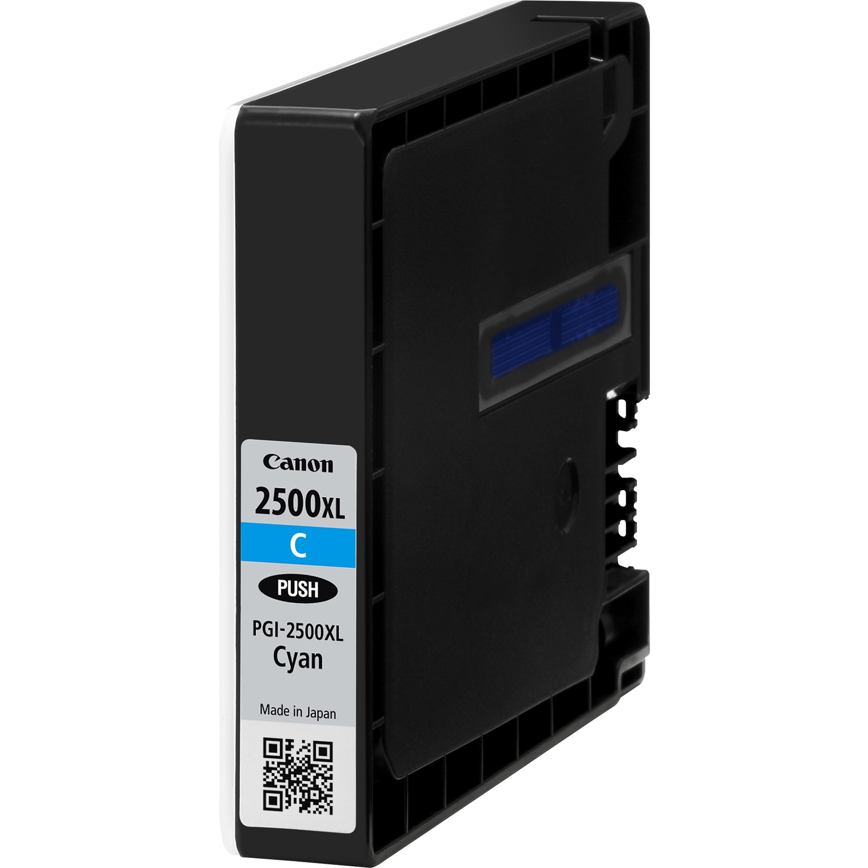 Tinteiro CANON PGI-2500XL C (1755 páginas - Ciano)