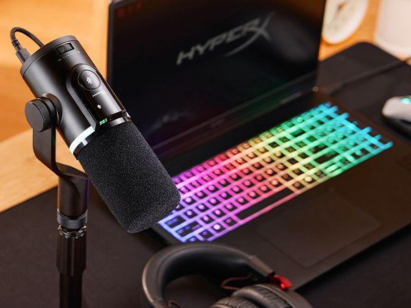 Microfone Dinâmico HYPERX FlipCast (Microfone dinâmico - Com fios - XLR/USB - Preto) — miniatura 13