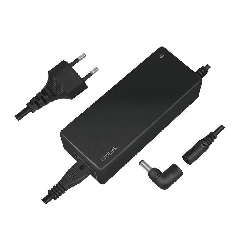 Carregador de Portátil Universal LOGILINK PA0215 (90 W - 1.5 A - 4,9 A - Preto)
