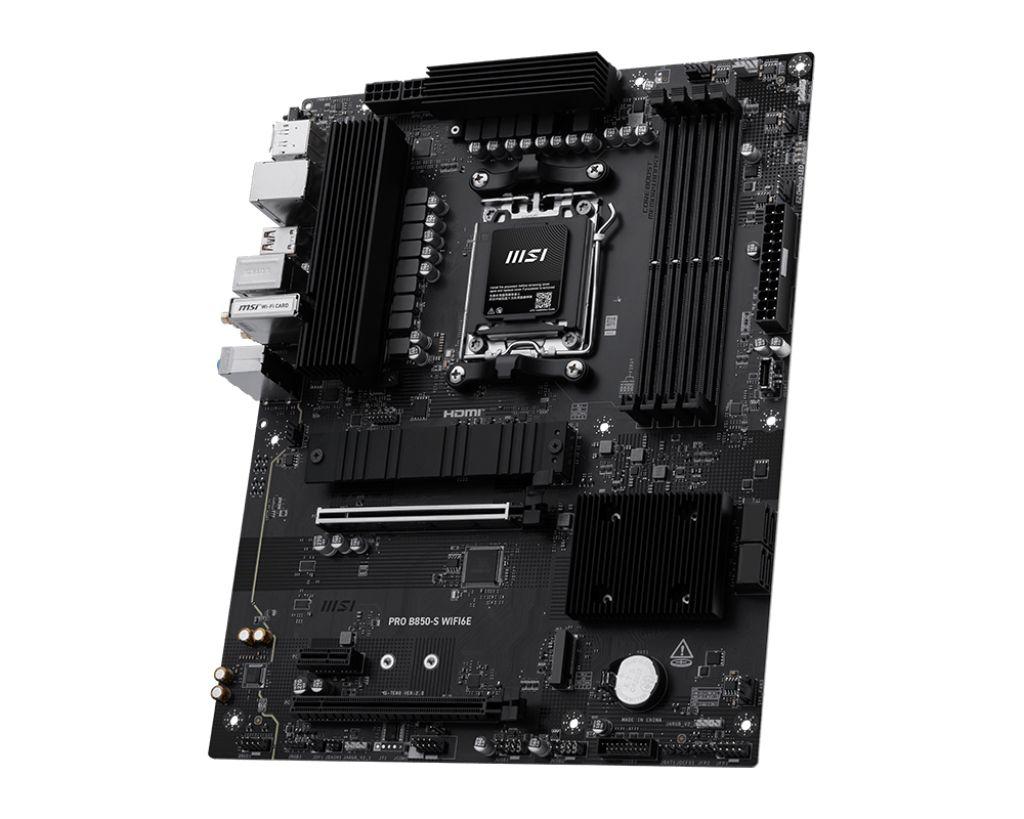 Motherboard MSI PRO B850-S WIFI6E (AM5 - ATX - Duplo canal - Preto), miniatura 3