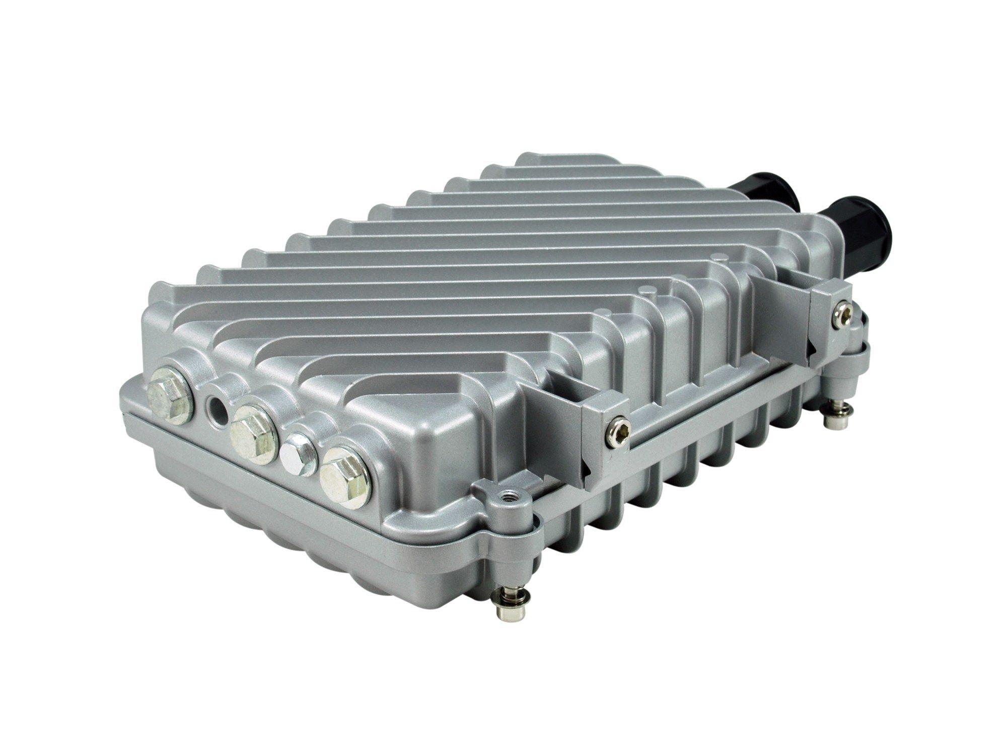 Repetidor PoE LEVELONE POR-1100 (10/100Base-T - Prateado)