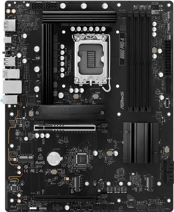 Motherboard ASROCK B860 Pro-A (LGA 1851 (Socket V1) - Intel Core Ultra Série 2 - ATX)