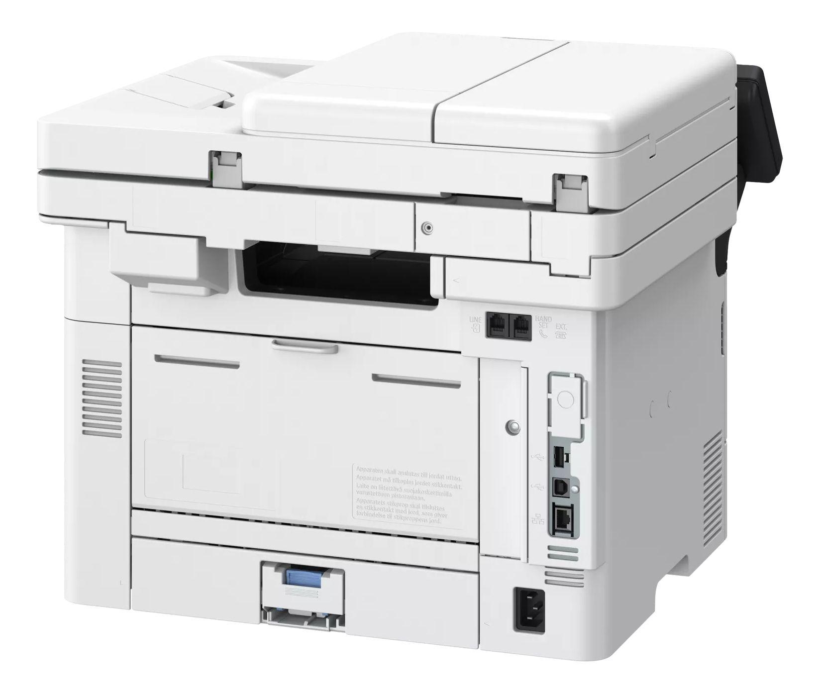 Impressora Multifunções CANON i-SENSYS MF461dw II (A4 - Impressão a preto e branco - USB 2.0, Ethernet, Wi-Fi - Branco e Preto) — miniatura 3