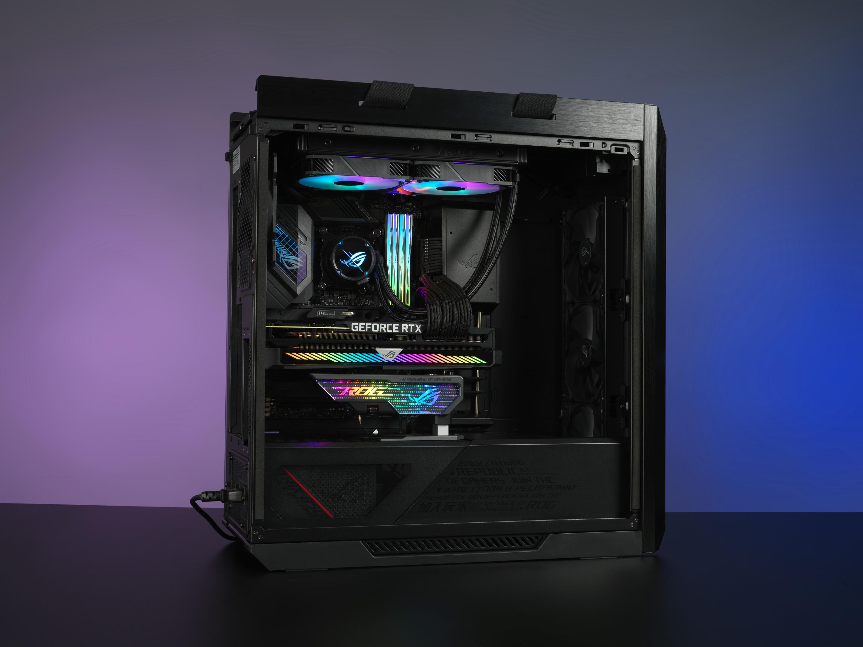 Suporte para Placa Gráfica ASUS ROG Herculx (Preto e Cinzento) — miniatura 7