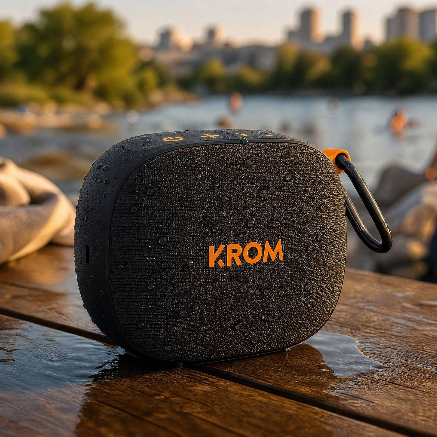 Coluna Portátil KROM GROOVY (5 W - Bluetooth 6.0 sem fios - Preto), miniatura 5