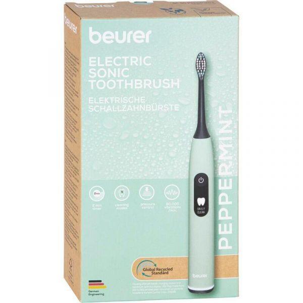 Escova de Dentes Elétrica Sónica BEURER SC50 Peppermint Green Planet (Verde Menta) — miniatura 2