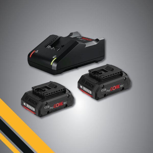 Kit de Baterias e Carregador BOSCH 1600A01BA3 (2x 4,0 Ah - 18 V) — miniatura 2
