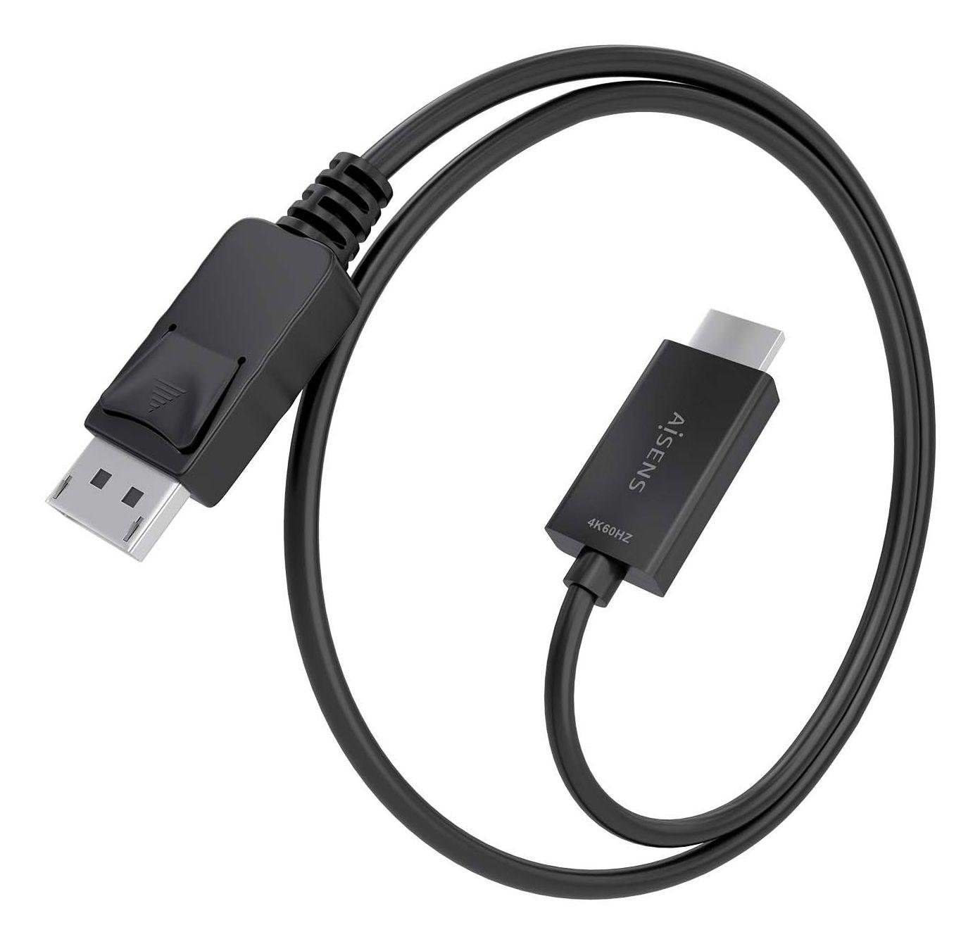 Cabo Conversor AISENS A125-0892 (1 m - HDMI Type A - Preto) — miniatura 2
