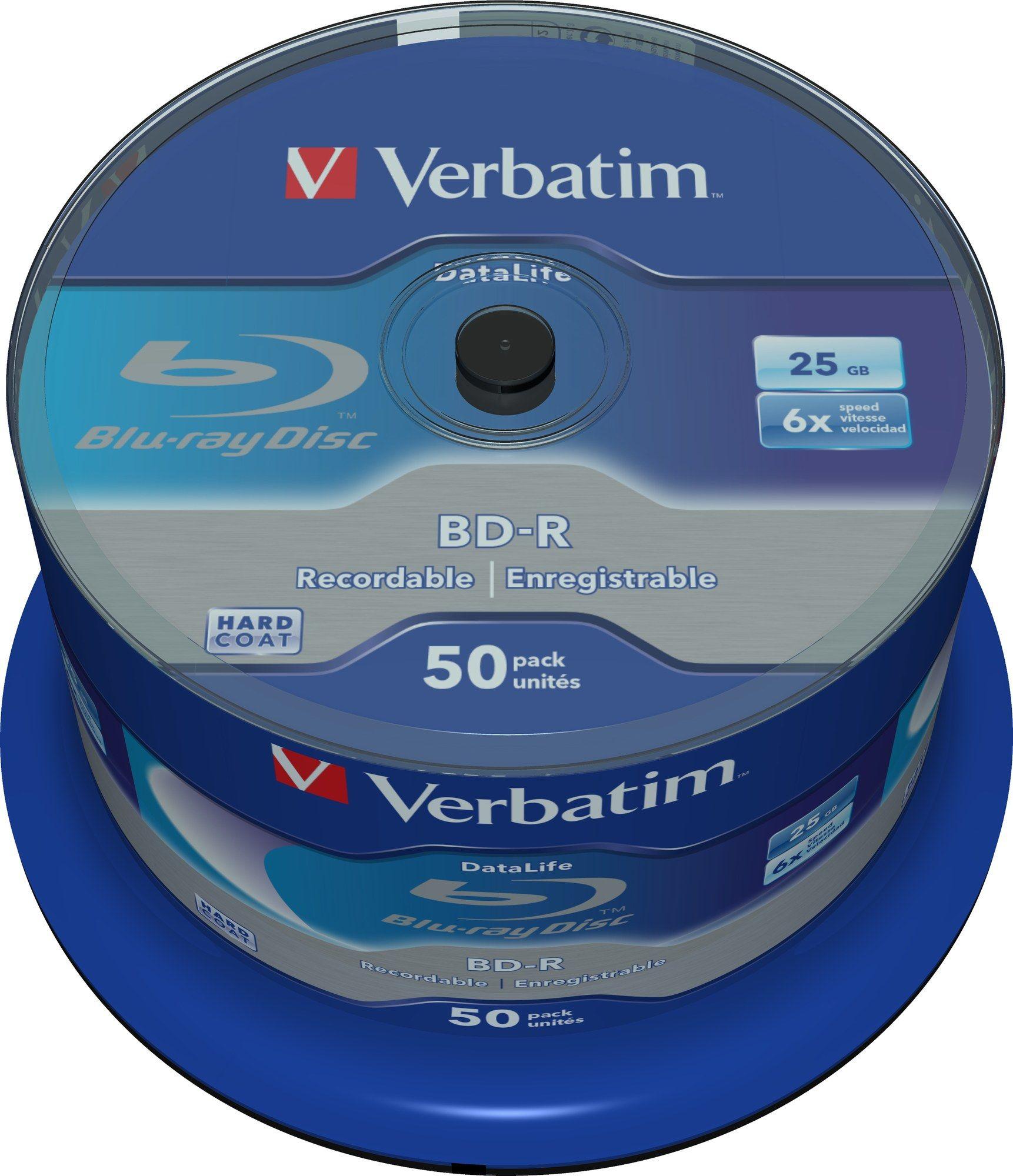 Disco Blu-ray Gravável VERBATIM DataLife (Multicor) — miniatura 2