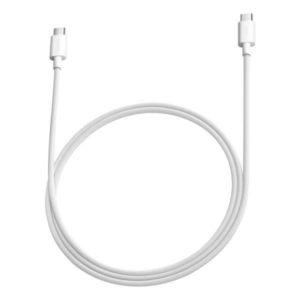Cabo USB-C XIAOMI 3A Braided BHR0878GL (1 metro - USB C - Branco) — miniatura 3