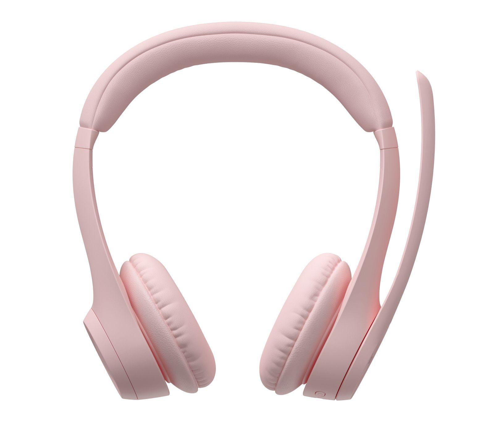 Headset LOGITECH Zone 300 (Binaural - Sem fios - Supra-aural - Rosa) — miniatura 2