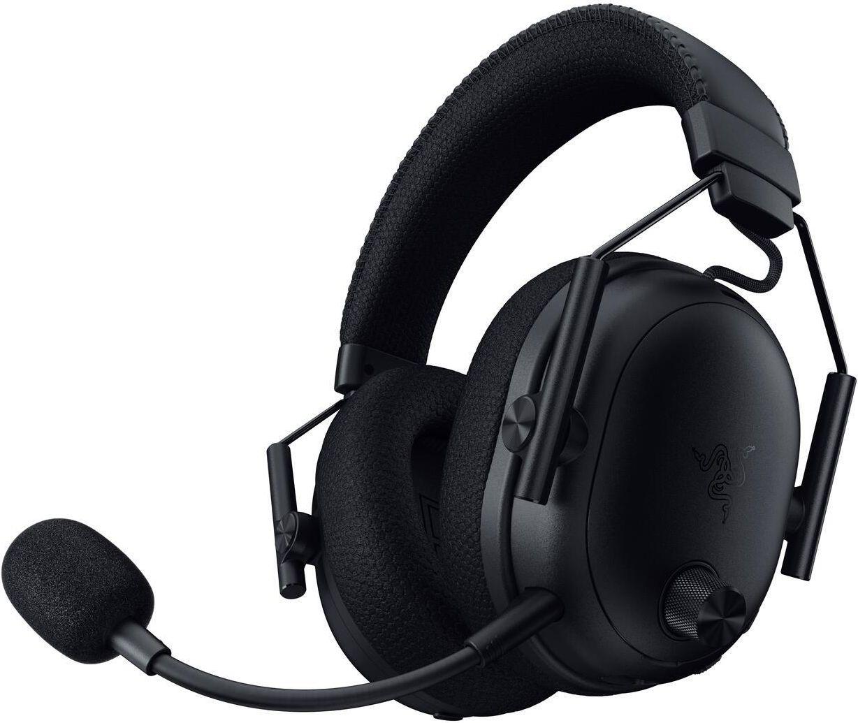 Headset Gaming RAZER BlackShark V3 X HyperSpeed (Binaural - Com fios e sem fios - Circum-aural - Preto)