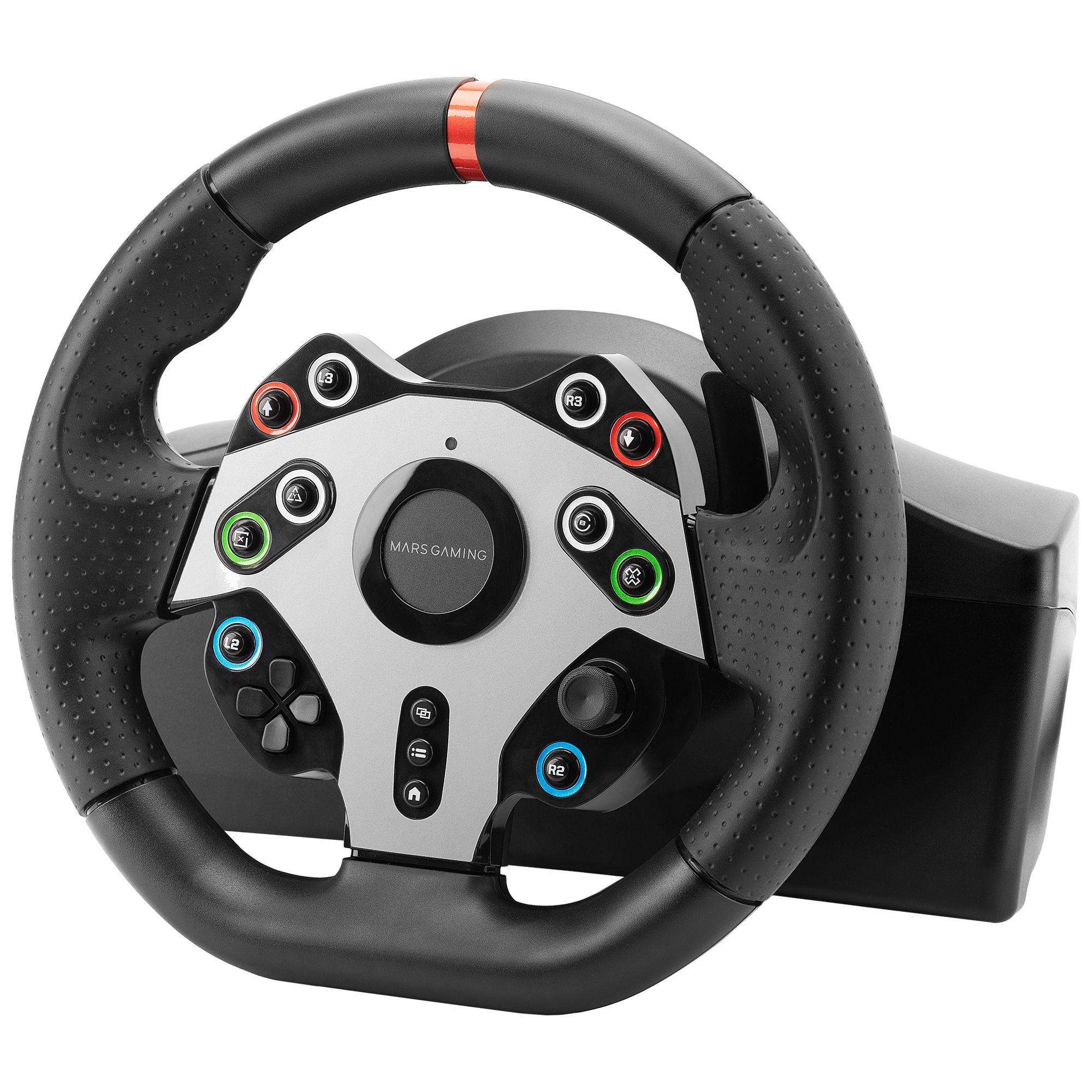 Volante com Pedais MARS GAMING MWH-RSXTWO (Preto), miniatura 11